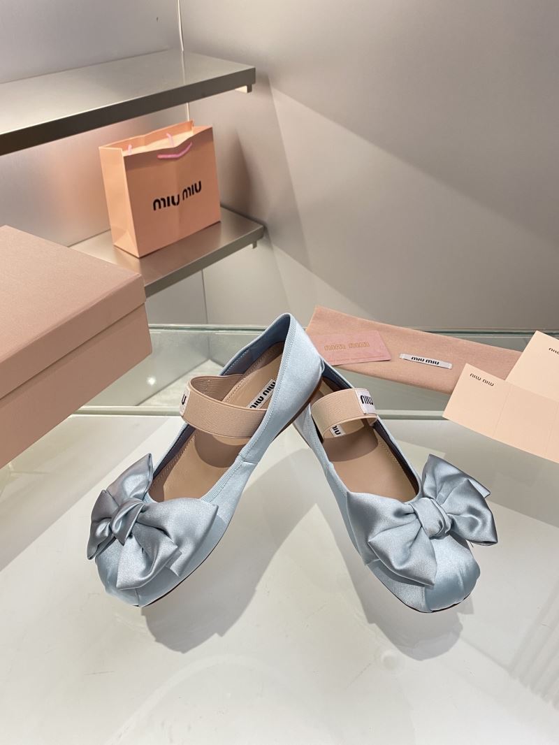 Miu Miu flat shoes